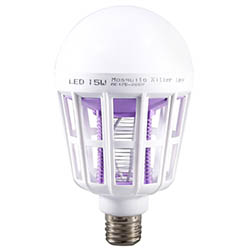 Светодиодная противомоскитная лампа 15 ватт с цоколем E27