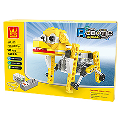 Блочный конструктор «Robotic animal» 1201 — Собака, совместимый с Лего