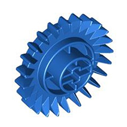 Синяя шестерня, совместимая с конструктором «Первые механизмы»