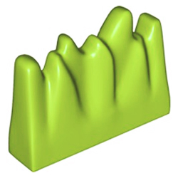Светло-зелёная трава – деталь конструктора, совместимая с  Лего дупло