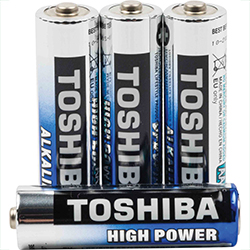 Батарейка Toshiba High Power Alkaline ААA, LR3 1,5V