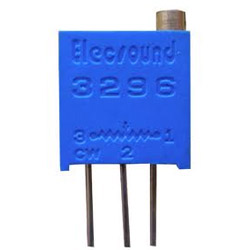 Резистор подстроечный 3296 многооборотный 30 кОм