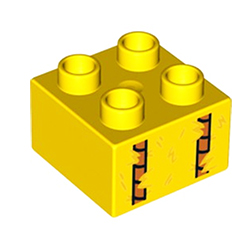 Кубик 2х2 «Сено» Лего дупло