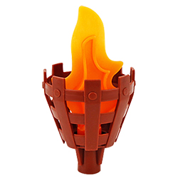 Факел – детали конструктора, совместимые с Лего дупло