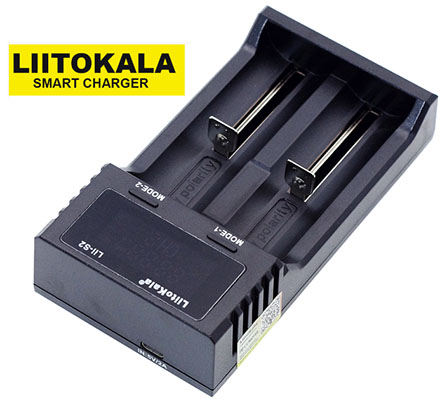 Зарядное устройство Liitokala lii-s2 для LI-Ion, LiFePO4 и Ni-Mh/Ni-Cd