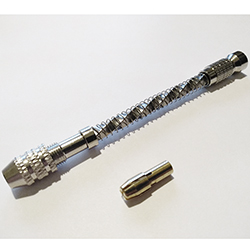 Полуавтоматическая сверлилка с цанговым патроном 0.6-2.0 мм
