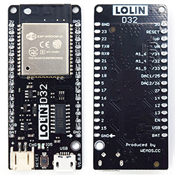 Плата LoLin D32 ESP-WROOM-32 с 4MB Flash