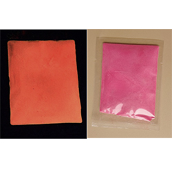 Сверхъяркий светло-розовый порошок-люминофор, 10 грамм