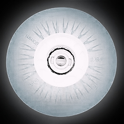 Светящееся колесо 76мм 90А белый цвет
