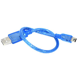 Кабель USB -> miniUSB 30 см