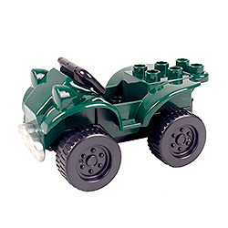 Квадроцикл, совместимый с Лего дупло