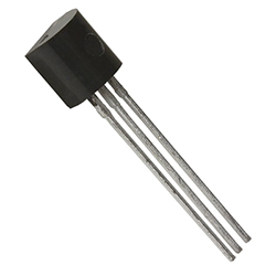 Полевой транзистор 2N5457, JFET, N-канал, 25В, 10мА, TO-92