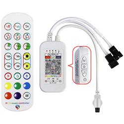 Bluetooth контроллер SP110E, 2 канала для светодиодных адресных лент
