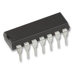 Дешифратор/демультиплексор 3x8, 74HC138N DIP-16