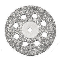 Алмазный отрезной перфорированный диск (диаметр 25 мм)