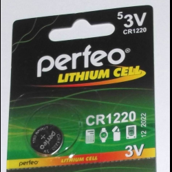 Литиевая батарейка Perfeo CR1220