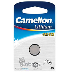 Батарейка  Camelion CR1632 Lithium 3V