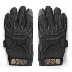Перчатки тактические Mechanix wear M-pact, чёрные (XL)