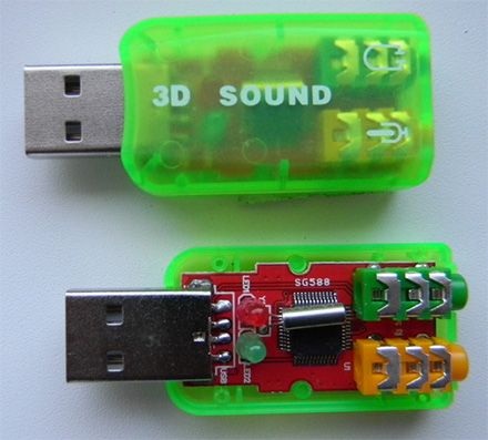 USB аудиокарта
