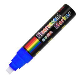 Толстый голубой флуоресцентный маркер 10 мм для LED досок