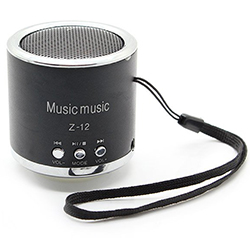 Music Z12 - MP3 плеер + FM радио, чёрный