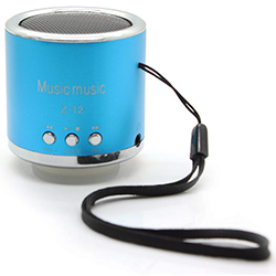 Music Z12 - MP3 плеер + FM радио, голубой