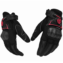 Перчатки scoyco mc23 (вело-, мото спорт), чёрные, L