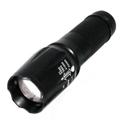 Фокусируемый фонарь Ultrafire, 1000 люмен, CREE XM-L T6, чёрный, 26650