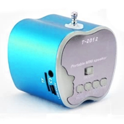 T-2012 - MP3 плеер + FM радио, синий