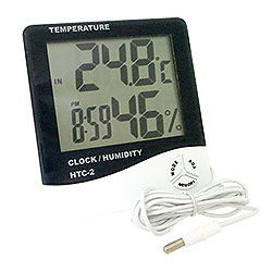 Термометр, гигрометр улично-домашний HTC-2