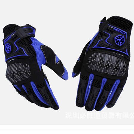 Перчатки scoyco mc23 (вело-, мото спорт), сине-чёрные, L