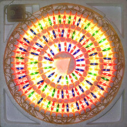 Гирлянда разноцветная 7 метров, 120 лампочек 8 режимов