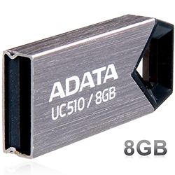 AData UC510 USB Flash Drive 8Gb. Флешка на 8 Гб