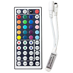 Мини контроллер RGB светодиодных лент + пульт 44 кнопки