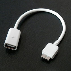 OTG Кабель USB 3.0 - microUSB 3.0
