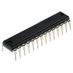 Микроконтроллер PIC16F876-04/SP DIP-28