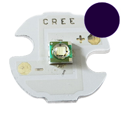 CREE XP-E R3 на алюминиевой базе 14мм УФ 365 нм