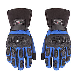 Утепленные перчатки MAD-BIKE MAD15 синие, L