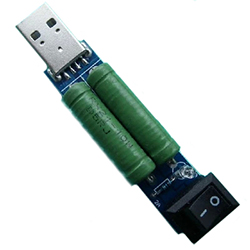Нагрузочное сопротивление USB 1А/2А