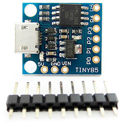 Arduino microUSB Micro на основе Attiny85