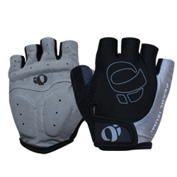 Велосипедные перчатки без пальцев черно-серые Pearl izumi размер L