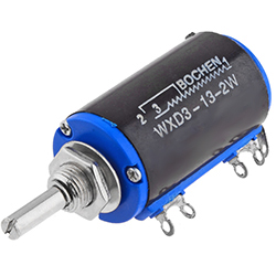 Резистор переменный многооборотный WXD3-13-2W 470 Ом