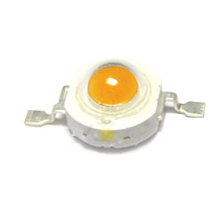 Бело-жёлтый светодиод LED 1 ватт, 2000-2100K