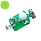 Зелёный светодиод с контроллером для воздушных шаров или цветов
