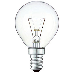 Лампа накаливания КОСМОС шар Е14 40 Ватт 220 вольт