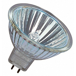 Лампа галогеновая Camelion цоколь GU5.3 12 вольт, 20 ватт со стеклом