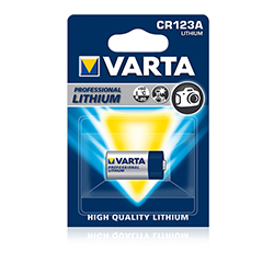 Батарейка VARTA  lithium CR123A 3V