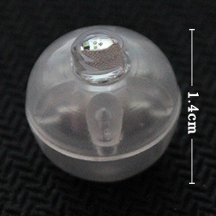 Белый светодиод для воздушных шаров или цветов в мини-капсуле
