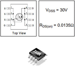 Si4410 30v, 10A, 13,5mΩ, N-Channel MOSFET
