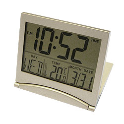 Термометр с календарем и часами